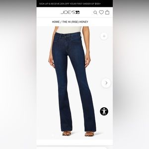 Joe’s jean size w26 honey fit